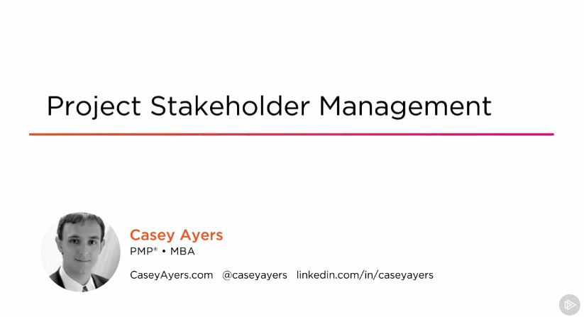 Project Stakeholder Management