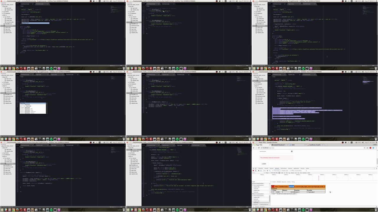 Create a PHP Login and Registration System From Scratch 2018
