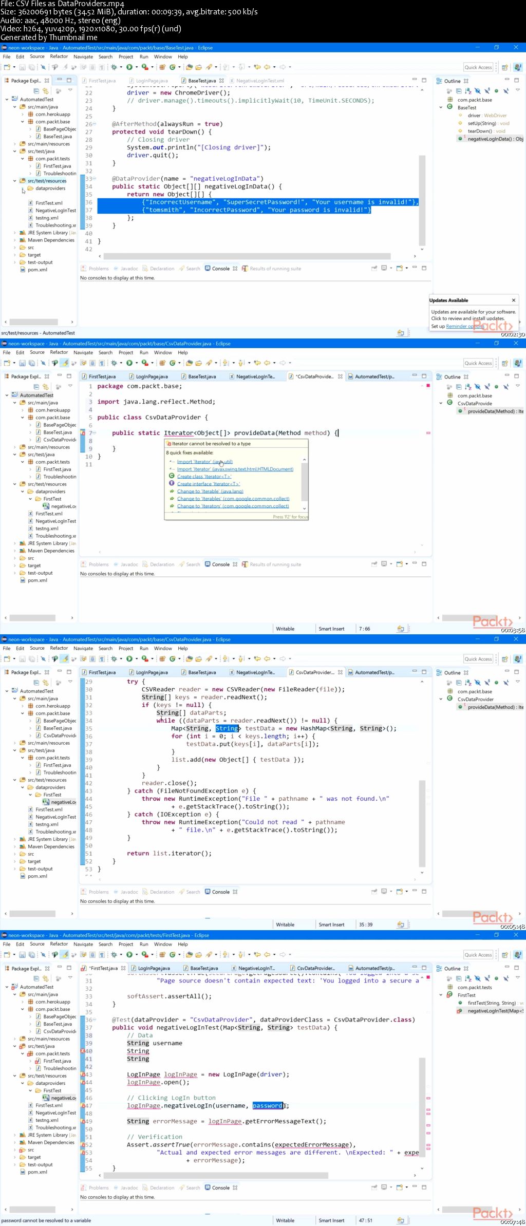 Advanced Selenium Automation