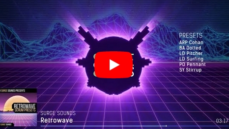 Surge Sounds Retrowave For XFER RECORDS SERUM-DISCOVER
