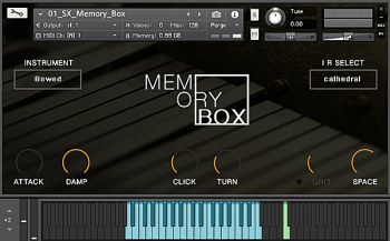 Sonixinema Memory Box KONTAKT-SYNTHiC4TE screenshot