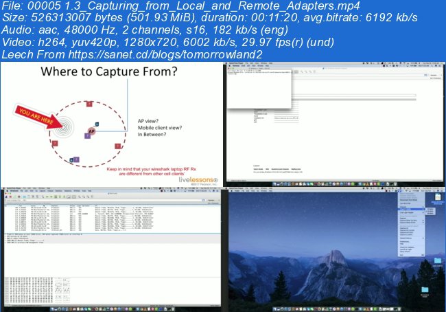 Wireshark for Wireless LANs