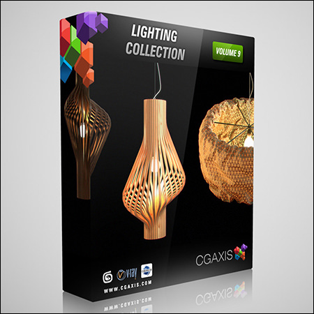 CGAxis Models Volume 9 Lighting Collection