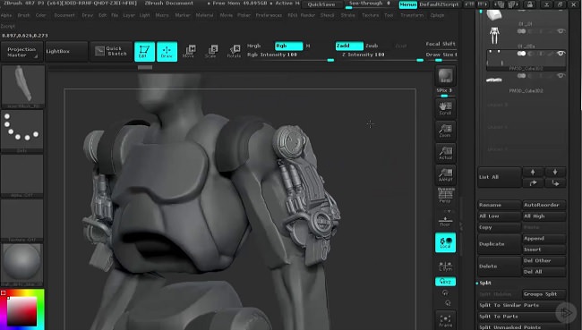 Designing Hard Surface Characters with ZBrush and Keyshot