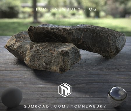 Gumroad – Creating a Realistic Rock in CG – Tom Newbury