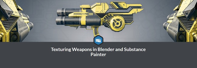 Texturing Weapons in Blender and Substance Painter