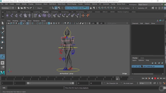 Parallel-friendly Rigging in Maya 2018