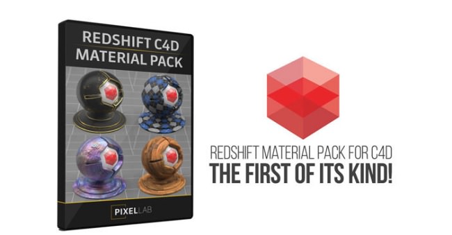 The Pixel Lab – Redshift C4D Material Pack