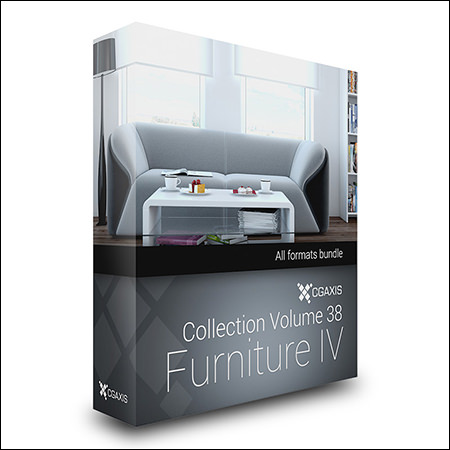 CGAxis Models Volume 38 Furniture IV