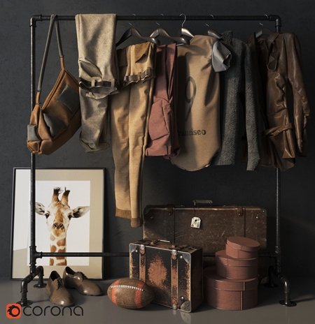 set of clothing for men B01