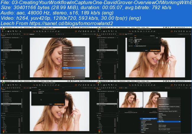 Creating Your Workflow in Capture One