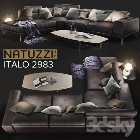 Sofa NATUZZI Italo 2983