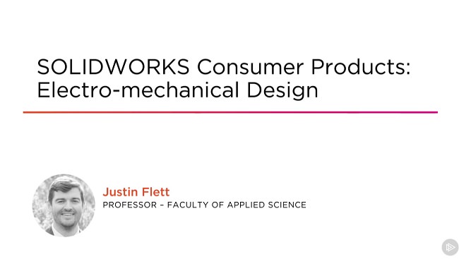 SOLIDWORKS Consumer Products: Electro-mechanical Design