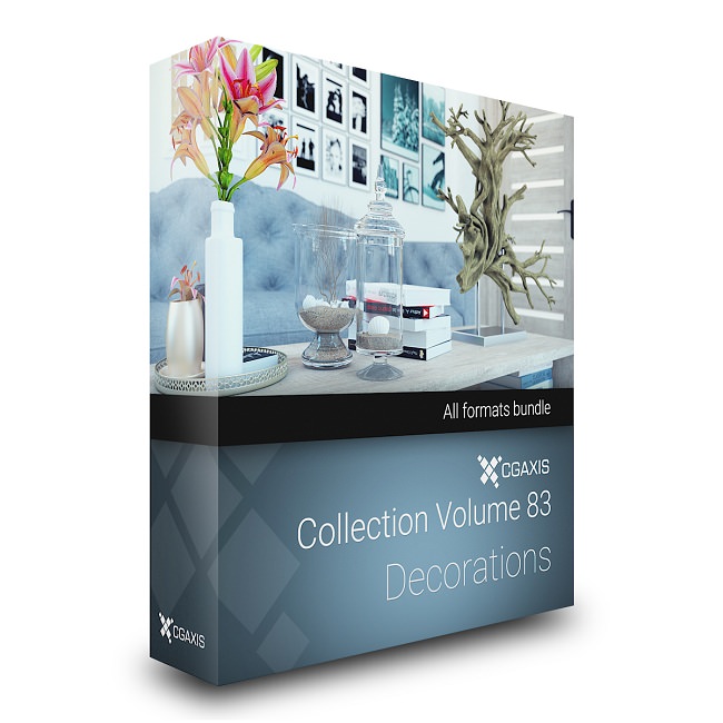 CGAxis Models Volume 83 Decorations