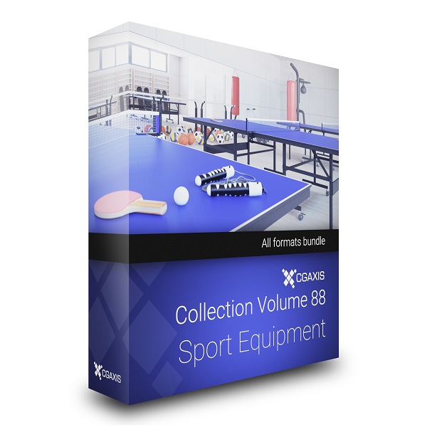 CGAxis Models Volume 88 SPORT EQUIPMENT