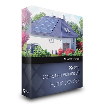 3D Models Collection Volume 90 HOME DEVICES