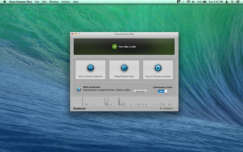 Bitdefender Virus Scanner Plus 3.6 (Mac OS X)