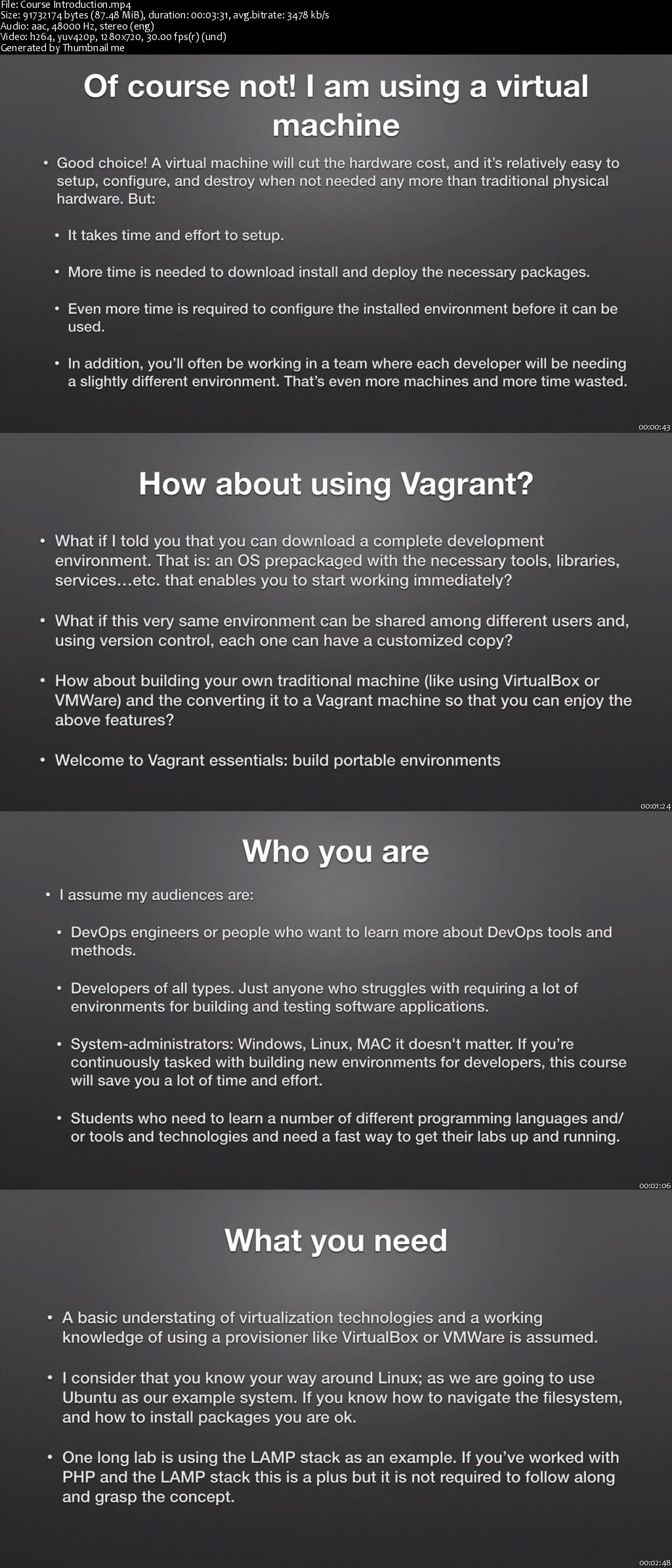 Vagrant Essentials