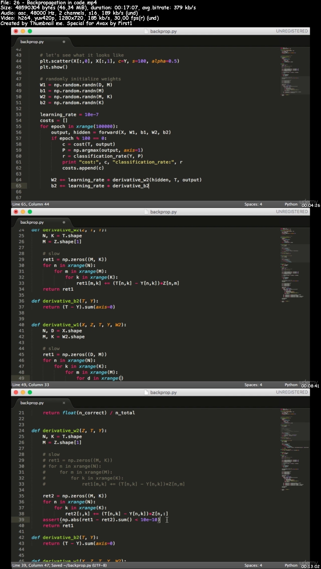 Udemy - Data Science: Deep Learning in Python