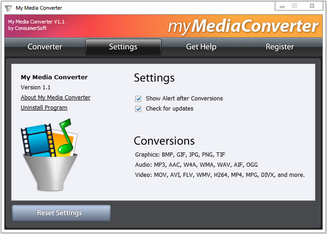 ConsumerSoft My Media Converter 1.1.0.0 + Portable