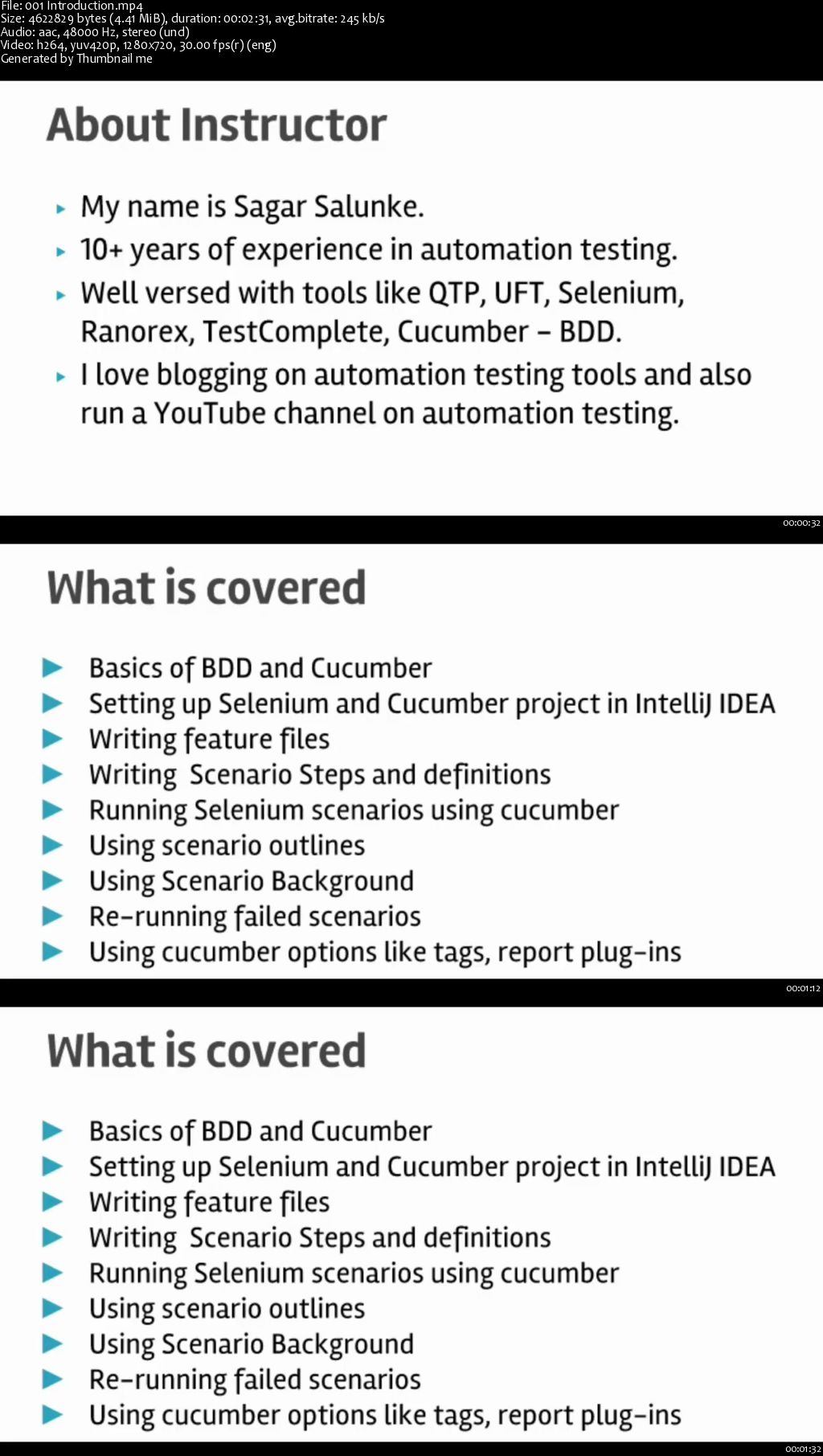 Cucumber and Selenium in Java