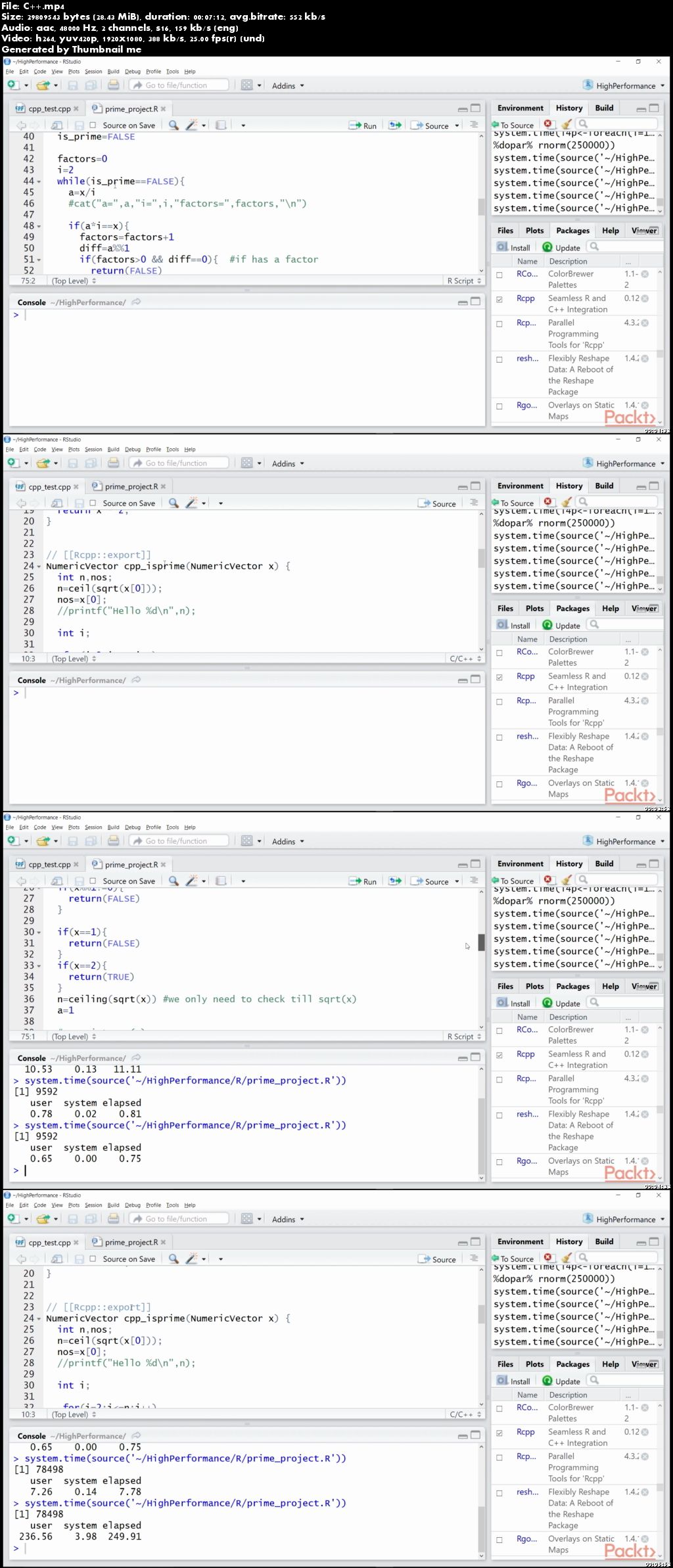 Heavy-Lifting Using R Libraries