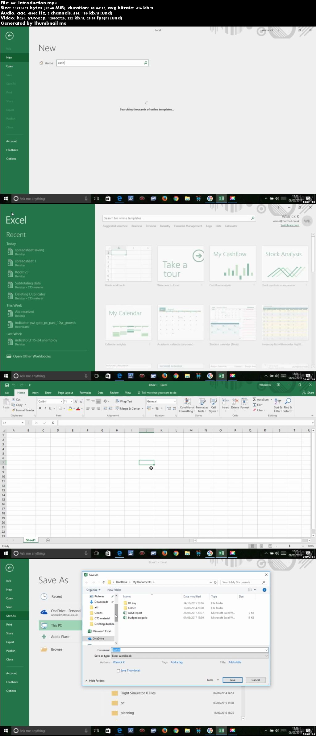 Microsoft Excel: Beginner to Advanced, Full Tutorial