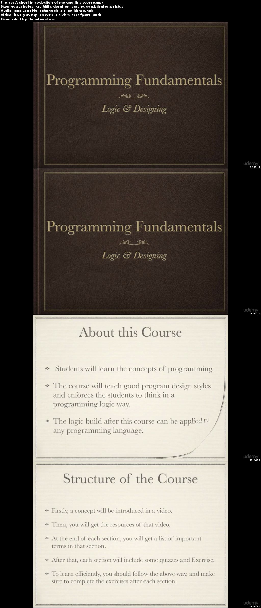 Programming Fundamentals - Logic and Designing