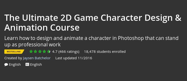 The Ultimate 2D Game Character Design & Animation Course