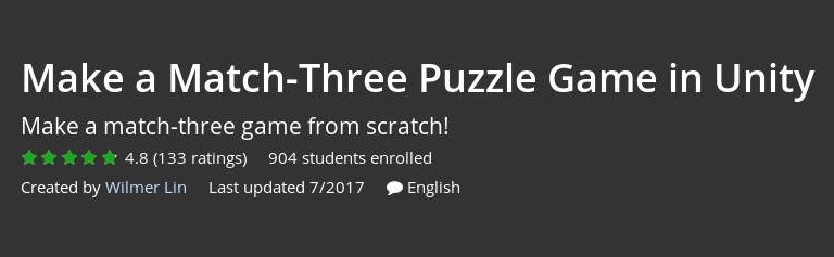 Make a Match-Three Puzzle Game in Unity