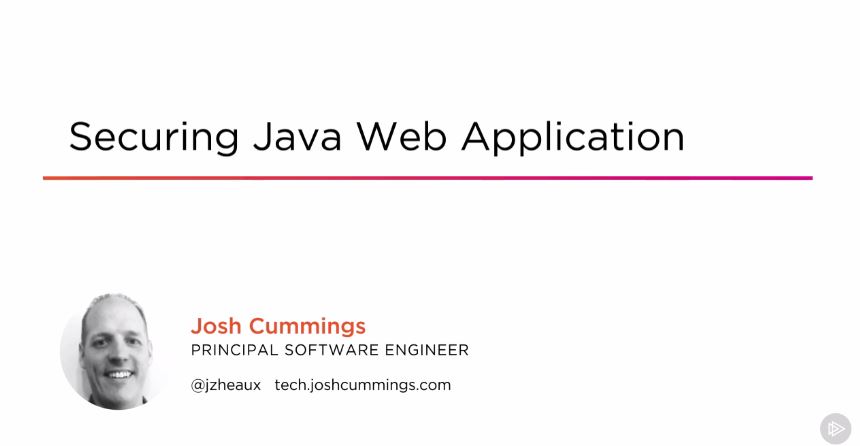 Securing Java Web Applications