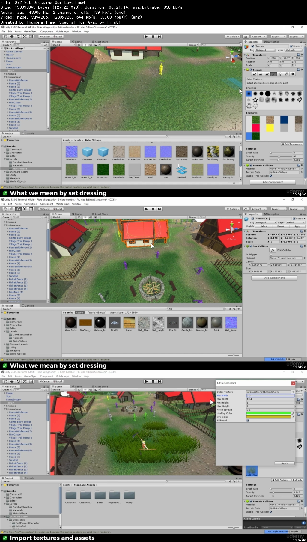 Udemy - RPG Core Combat Creator - Unity 2017 Compatible In C#
