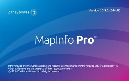 Pitney Bowes MapInfo Pro 16.0.2 Build 205