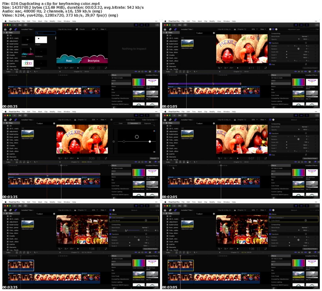 Lynda - Final Cut Pro X Guru: Color Correction (2017)