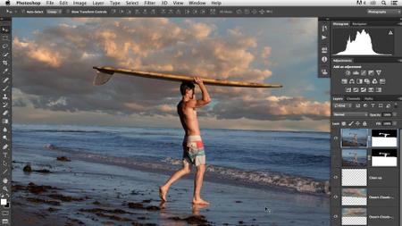 Changing a Sky Background in Photoshop