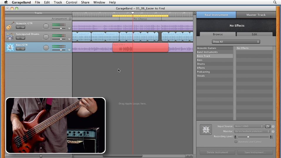 GarageBand '11 Essential Training