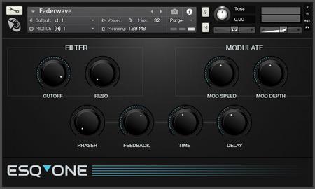 Puremagnetik Esqone Ensoniq ESQ-1 KONTAKT