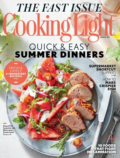 Cooking Light – August 2017-P2P