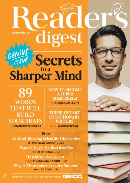 Reader’s Digest USA – September 2017-P2P