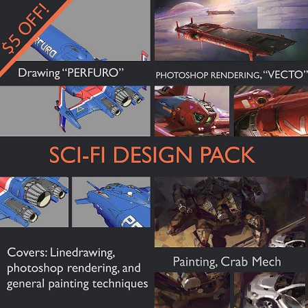 Gumroad – Sci Fi Design Pack by John Wallin Liberto