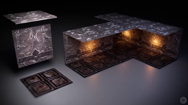 Creating Modular Game Assets in Maya