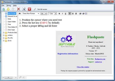 Flashpaste 6.2.1 Multilingual