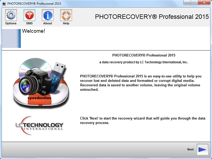 LC Technology PHOTORECOVERY 2015 Professional 5.1.1.7 Multilingual Portable