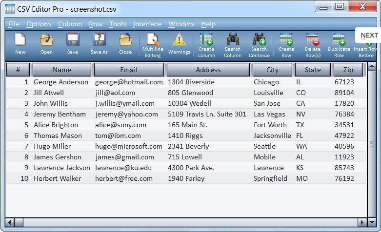 CSV Editor Pro 6.0