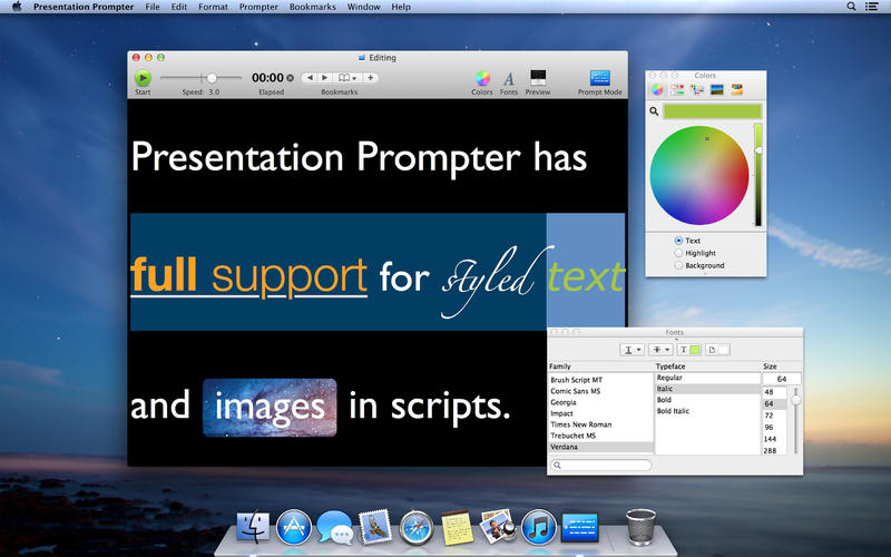 Presentation Prompter 5.3 Mac OS X