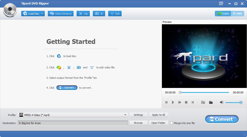 Tipard DVD Ripper 8.0.8