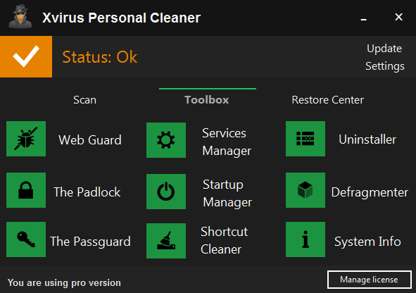 Xvirus Personal Cleaner Pro 3.0.1.0