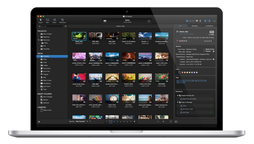 KeyFlow Pro 1.6 Mac OS X