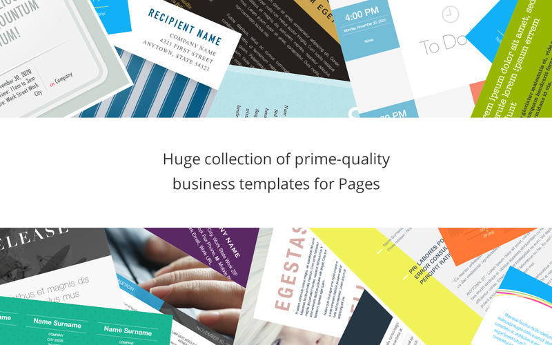 Jumsoft Business Templates for Pages 3.1