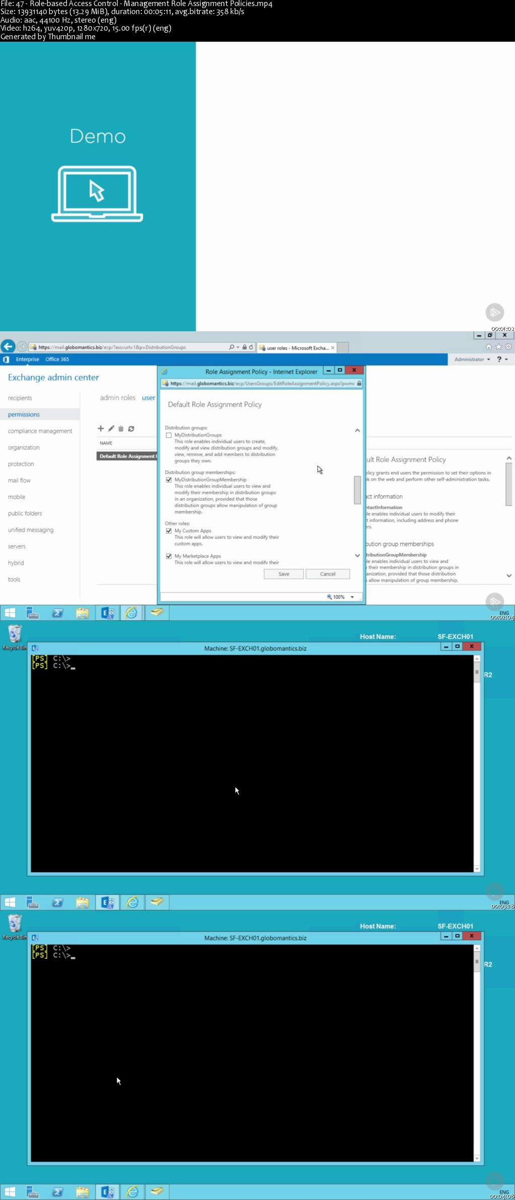 Designing/Deploying Exchange 2016 (70-345): Recipients & Security